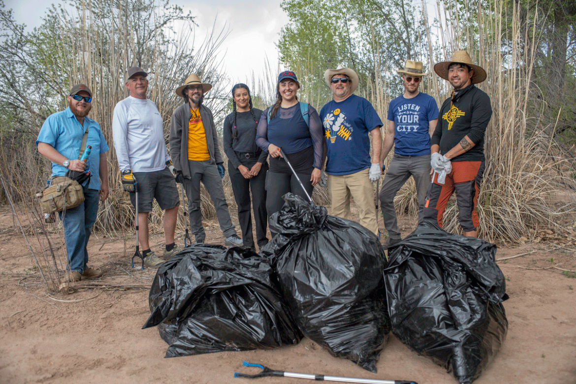 New Mexico River Cleanup_Lewis Jacobs_Sustainability Corner_volunteer