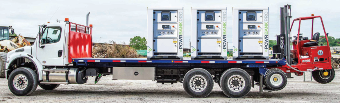 Figure 9: With such versatility, all that is required to assure perpetual power is a means of inexpensively transporting and exchanging depleted BESSs for charged ones.