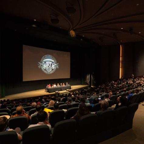 The ASC's "Dialogue with ASC Cinematographers" panel.