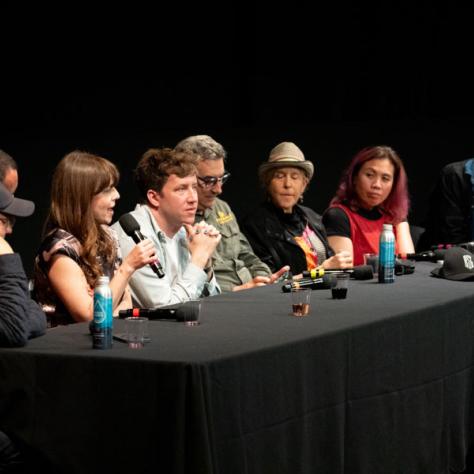 The ASC's "Dialogue with ASC Cinematographers" panel, featuring Local 600 Directors of Photography Jeffrey Jur, ASC, Edu Grau, ASC, Alice Brooks, ASC, Adam Bricker, ASC, George Mooradian, ASC, Nancy Schreiber, ASC, Sandra Valde-Hansen, ASC, LPS, and Sam McCurdy, ASC, BSC.