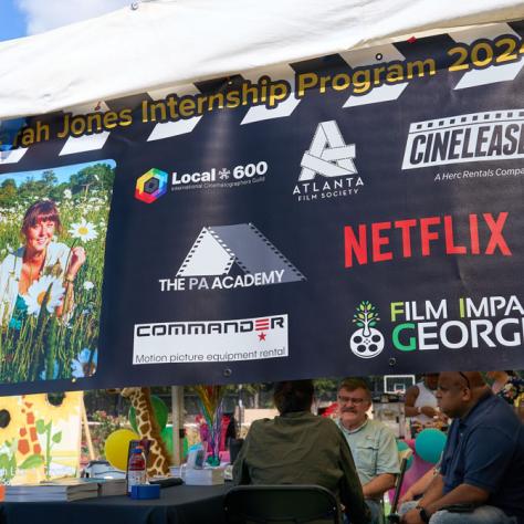 Photo of sponsors. 