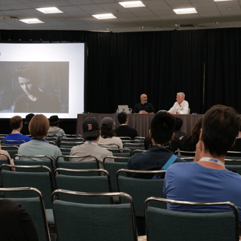 Director of Photography Robert McLachlan, ASC, on a ZEISS panel at Cine Gear Expo 2022.