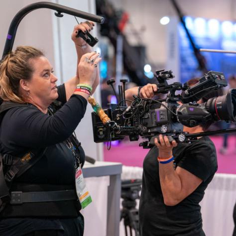 Local 600 Director of Photography Dawn Fleischman, SOC, Operator Shanele Alvarez, SOC