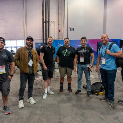 Local 600 members Jose Gomez (1st AC), Eli Franks (Operator), Matthew Fisher (2nd AC), Joseph Torres (1st AC), Michael Kleiman (2nd AC), Adan Torres (2nd AC), and William DiCenso (1st AC).