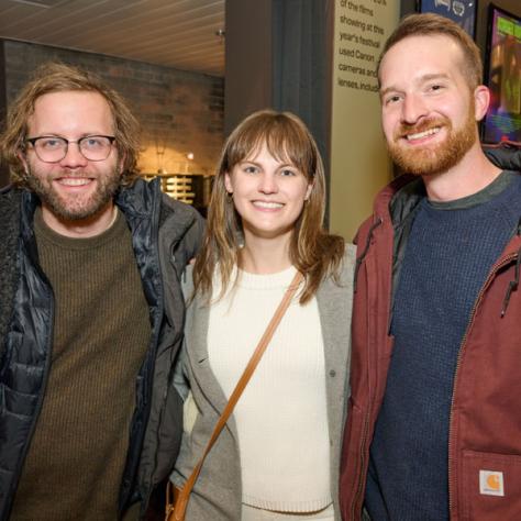 Local 600 Director of Photography Chris Ripley, Operator Allie Schultz, and 1st AC Eric Ugland