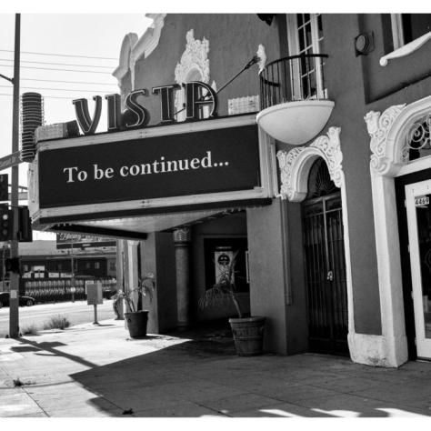 Vista Theater. May 14, 2020